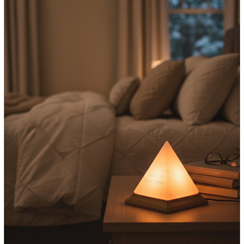 Himalayan Pyramid Salt Lamp